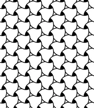 Geometric Seamless Vector Pattern Ilustración de archivo