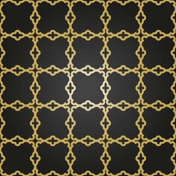 Geometric Seamless Vector Pattern Stock Illustration