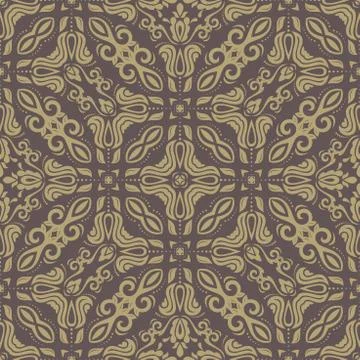 Geometric Seamless Vector Pattern Stock Illustration