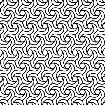 Geometric Seamless Vector Pattern Illustrazione stock