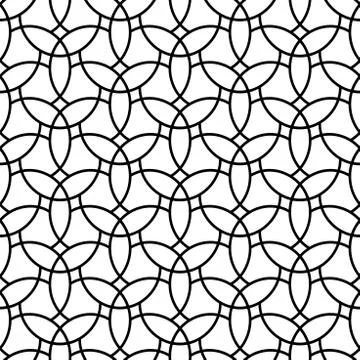 Geometric Seamless Vector Pattern Ilustración de archivo