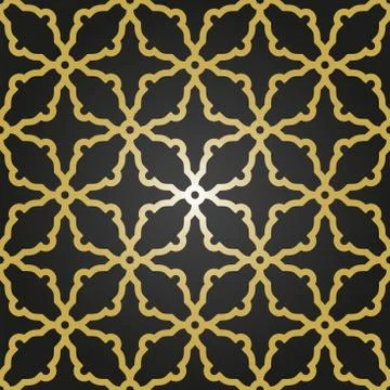 Geometric Seamless Vector Pattern Ilustración de archivo