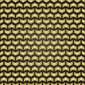 Geometric Seamless Vector Pattern Stock Illustration