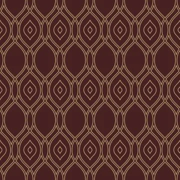 Geometric Seamless Vector Pattern Stock Illustration