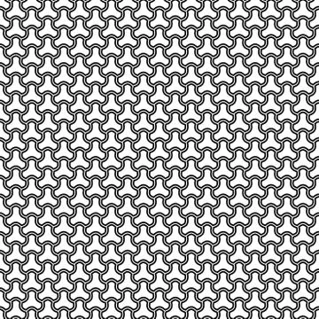 Geometric Seamless Vector Pattern Ilustración de archivo