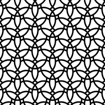 Geometric Seamless Vector Pattern Ilustración de archivo