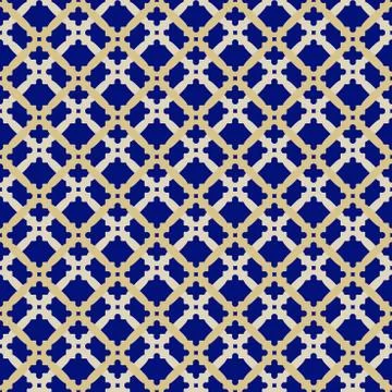 Geometric Seamless Vector Pattern Ilustración de archivo