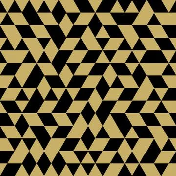 Geometric Seamless Vector Pattern 스톡 일러스트