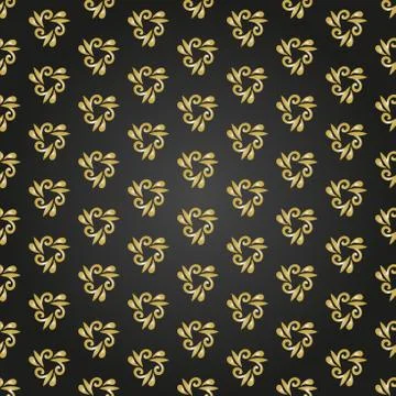 Geometric Seamless Vector Pattern Stock Illustration