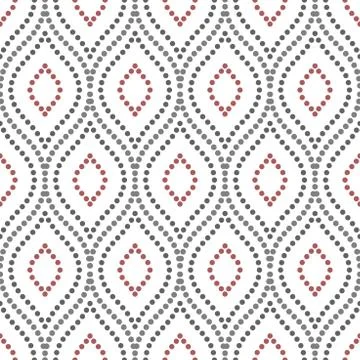 Geometric Seamless Vector Pattern Stock Illustration