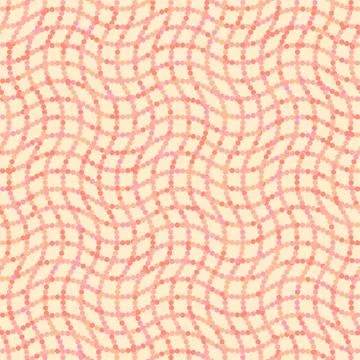 Geometric Seamless Vector Pattern 库存插图