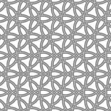 Geometric Seamless Vector Pattern Ilustración de archivo