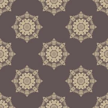 Geometric Seamless Vector Pattern Stock Illustration