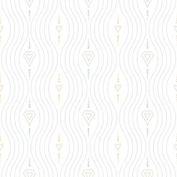 Geometric Seamless Vector Pattern Stock Illustration