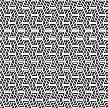 Geometric Seamless Vector Pattern Illustrazione stock