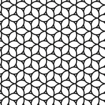 Geometric Seamless Vector Pattern Illustrazione stock