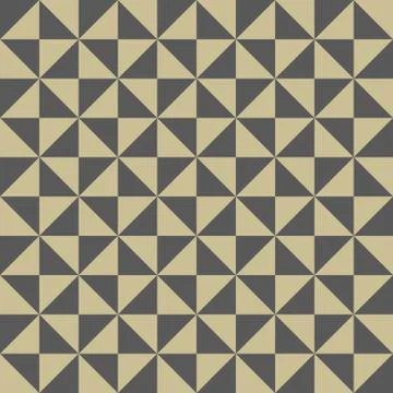 Geometric Seamless Vector Pattern Stock Illustration