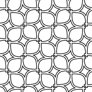 Geometric Seamless Vector Pattern Ilustración de archivo