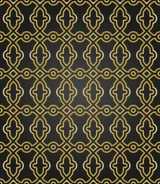 Geometric Seamless Vector Pattern Stock Illustration