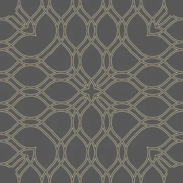 Geometric Seamless Vector Pattern Stock Illustration