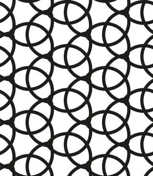 Geometric Seamless Vector Pattern Stock Illustration