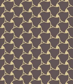 Geometric Seamless Vector Pattern Stock Illustration