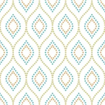 Geometric Seamless Vector Pattern Stock Illustration