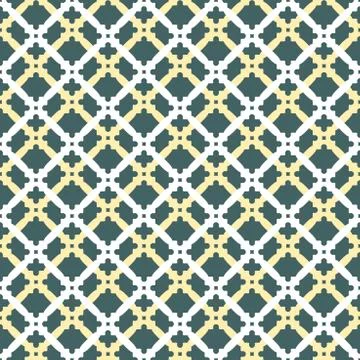 Geometric Seamless Vector Pattern 스톡 일러스트