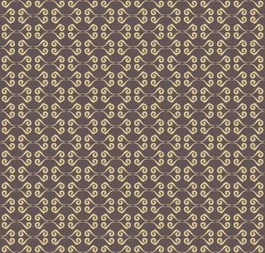 Geometric Seamless Vector Pattern 库存插图