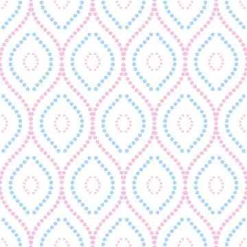 Geometric Seamless Vector Pattern Stock Illustration