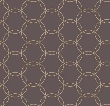 Geometric Seamless Vector Pattern Stock Illustration