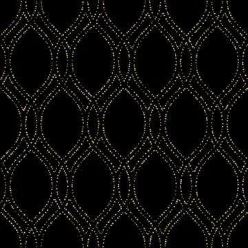 Geometric Seamless Vector Pattern Stock Illustration