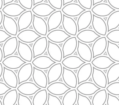 Geometric Seamless Vector Pattern Stock Illustration