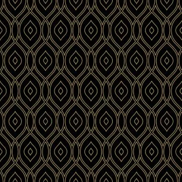 Geometric Seamless Vector Pattern Stock Illustration