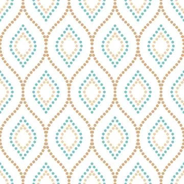 Geometric Seamless Vector Pattern Stock Illustration