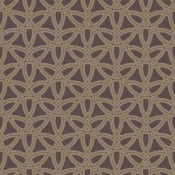 Geometric Seamless Vector Pattern Stock Illustration