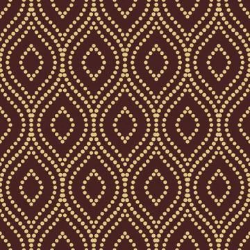 Geometric Seamless Vector Pattern Illustrazione stock