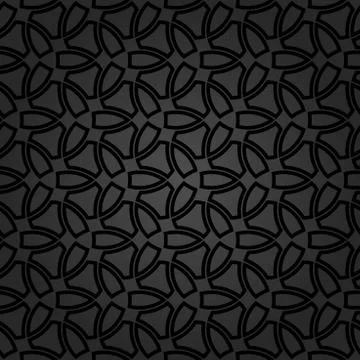 Geometric Seamless Vector Pattern Stock Illustration