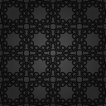Geometric Seamless Vector Pattern Stock Illustration