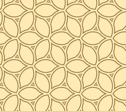 Geometric Seamless Vector Pattern Stockillustratie
