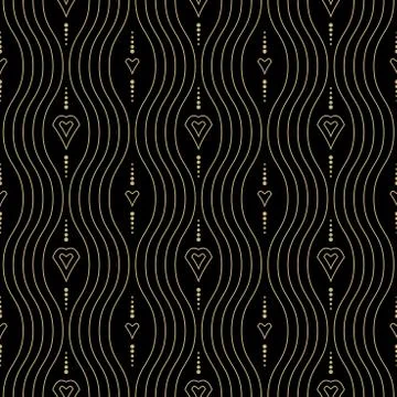 Geometric Seamless Vector Pattern Stock Illustration