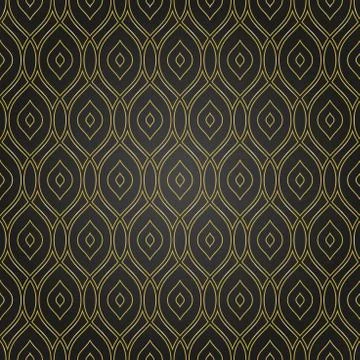 Geometric Seamless Vector Pattern Stock Illustration