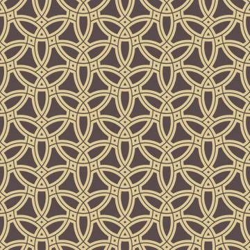 Geometric Seamless Vector Pattern Stock Illustration