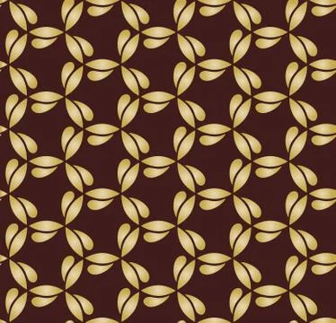 Geometric Seamless Vector Pattern Stock Illustration