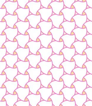 Geometric Seamless Vector Pattern Stock Illustration