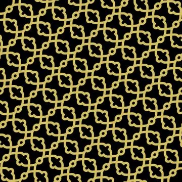 Geometric Seamless Vector Pattern Stock Illustration