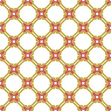 Geometric Seamless Vector Pattern イラスト素材