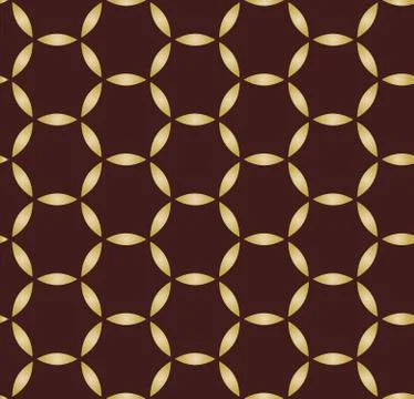 Geometric Seamless Vector Pattern 库存插图