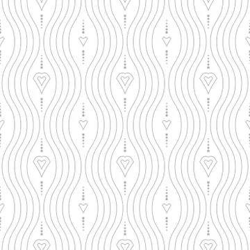 Geometric Seamless Vector Pattern Stock Illustration