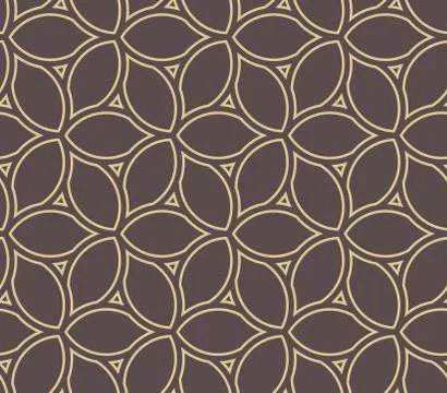 Geometric Seamless Vector Pattern Stock Illustration